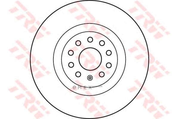 OEM BRAKE DISC/A3/TT/2012-16 DF6133S