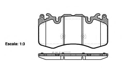 OEM Brake Pad FR R-Rover IV Sport 13-Up 141000