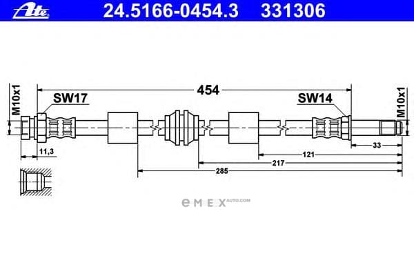 OEM 24516604543