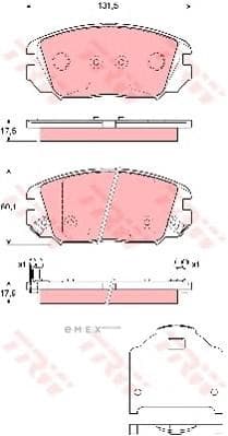 OEM BRACKET ASSY, STEERING COLUMN GDB3409