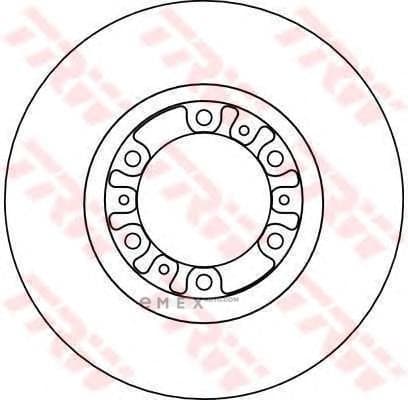 OEM BRAKE ROTOR DF4118