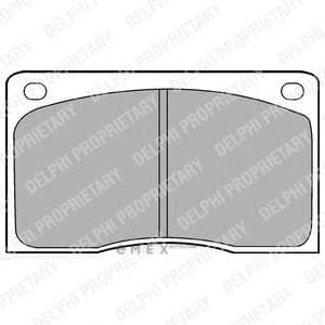 OEM BRAKE PAD AXLE SET LP132