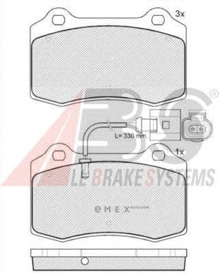 OEM Brake Pads/USA 38592