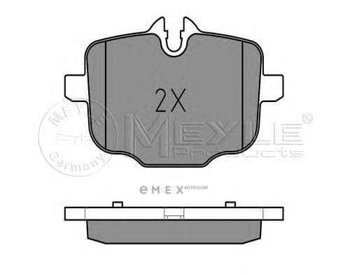 OEM PAD KIT, DISC BRAKE 0252470318