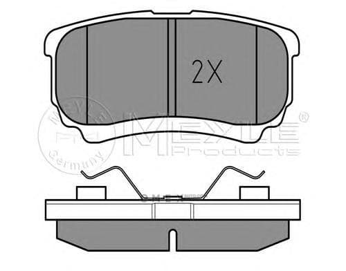 OEM BRAKE PADS 0252401416W