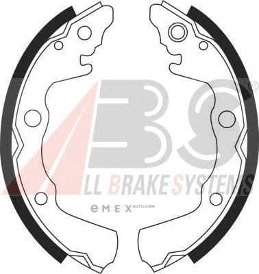 OEM Brake Shoes/ABS 8840