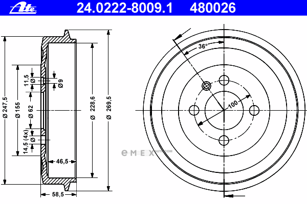 OEM 24022280091