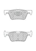 OEM PAD KIT, DISC BRAKE FDB4670