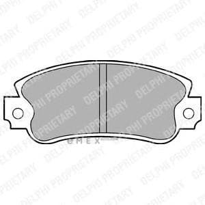 OEM BRAKE PAD AXLE SET LP509