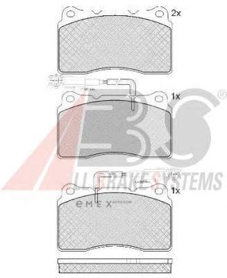 OEM Brake Pads/ABS 37465