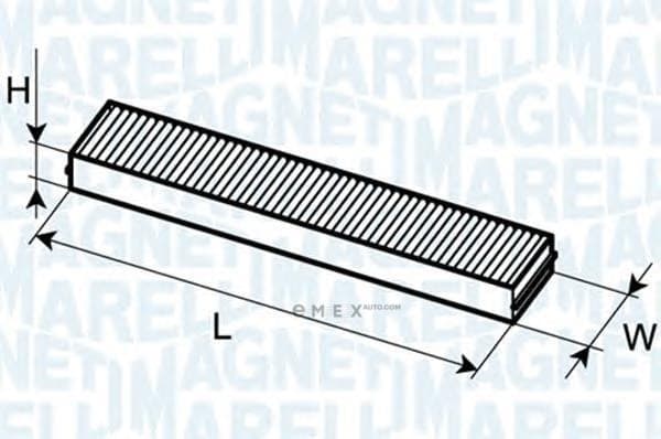 OEM FILTER ASSY, AIR ELEMENT 350203061180