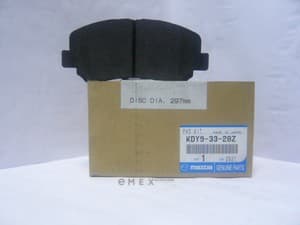 OEM PAD KIT, DISC BRAKE KDY93328Z