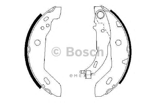 OEM BREMSBACKE 0986487565