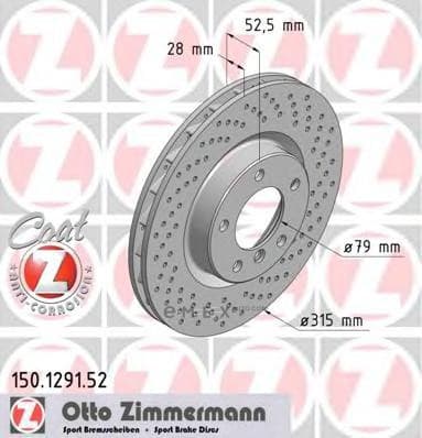 OEM BRAKE ROTOR 150129152