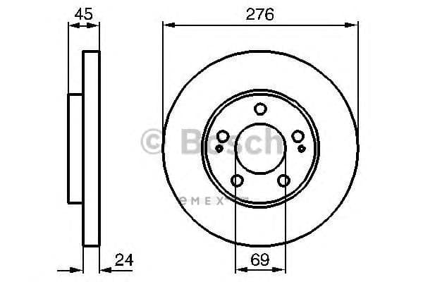 OEM BS MITSUB.SPACE RUNNER,WAGON 0986479035