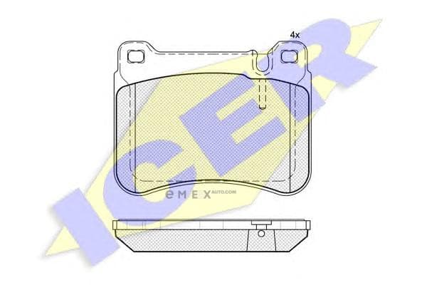 OEM BRAKE PAD 181769