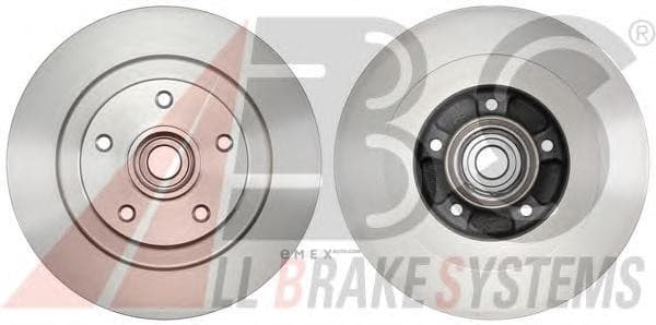 OEM Brake discs + Bearing/ABS ring 17979C