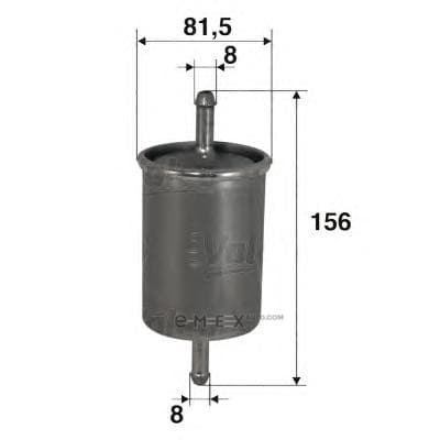 OEM FILTER ASSY, FUEL PUMP 587004