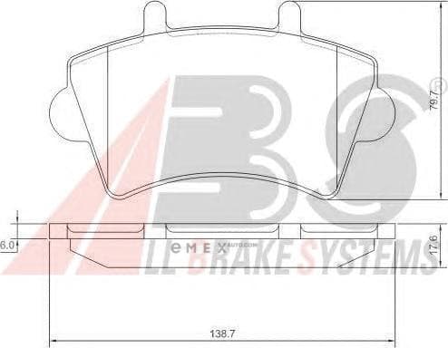 OEM Brake Pads/ABS 37290