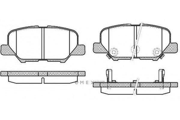 OEM PAD KIT, DISC BRAKE 4605A998