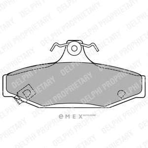 OEM BRAKE PAD AXLE SET LP1420