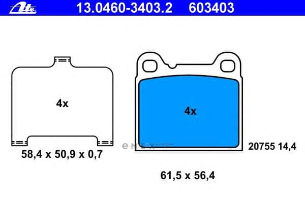 OEM 13046034032