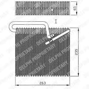 OEM EVAPORATOR TSP0525148