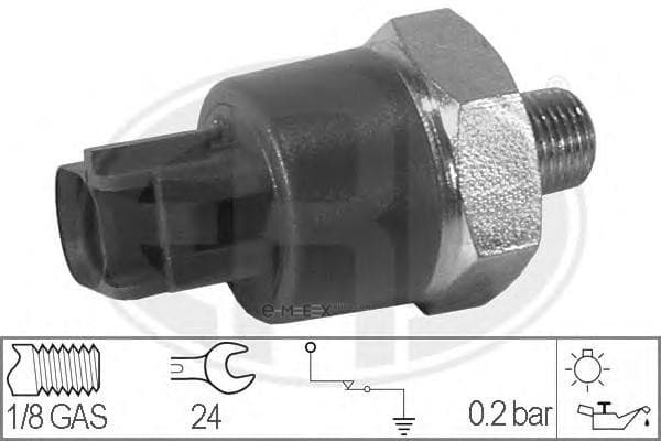 OEM SENSOR ASSY, OIL PRESSURE 330022