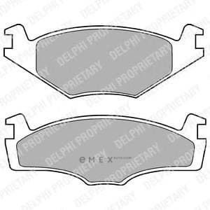 OEM BRAKE PAD AXLE SET LP421