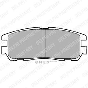 OEM BRAKE PAD AXLE SET LP965