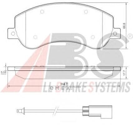 OEM PAD KIT, DISC BRAKE 37558