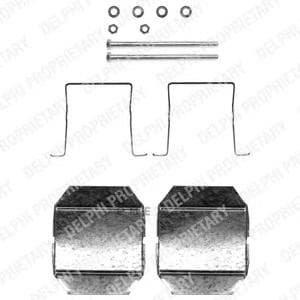 OEM BRAKE PAD FITTING KIT LX0338