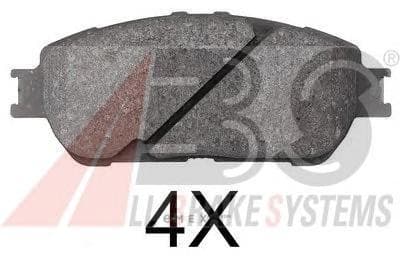 OEM Brake Pads/ABS 37822