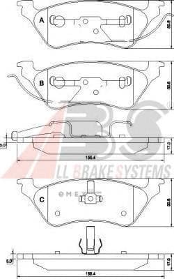 OEM Brake Pads/USA 38858