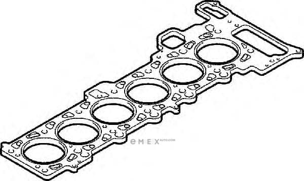 OEM GASKET, CYLINDER HEAD METAL 154980