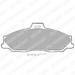 OEM BRAKE PAD AXLE SET LP1555