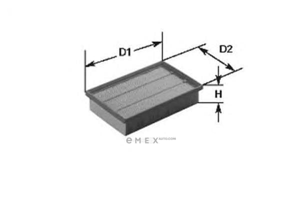 OEM FILTER ASSY, AIR ELEMENT 153071760182