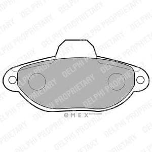 OEM BRAKE PAD AXLE SET LP851