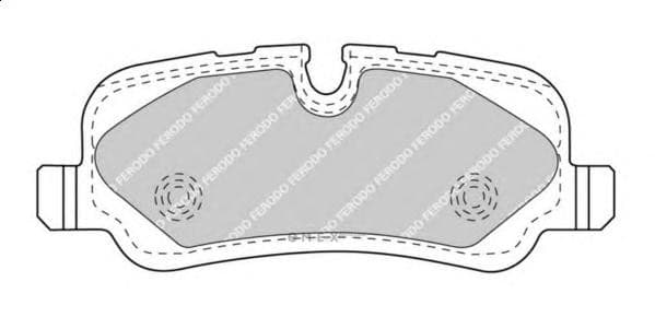 OEM PAD KIT, DISC BRAKE FDB4432