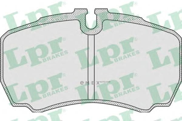 OEM PAD KIT, DISC BRAKE 05P830