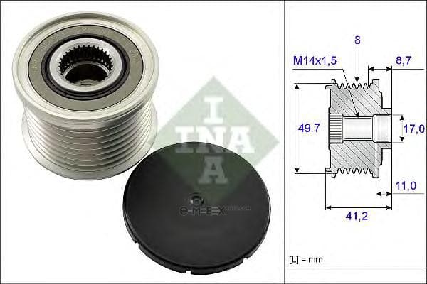 OEM PULLEY ROLLER ASSY 535014110