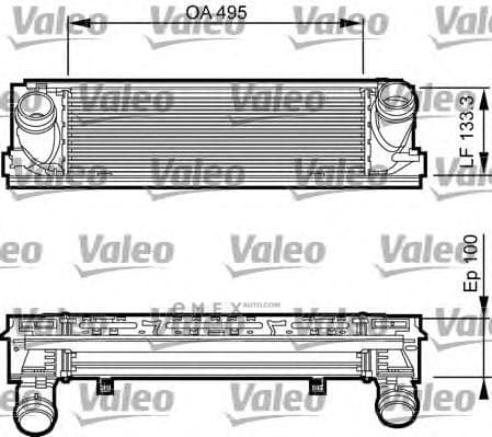 OEM RADIATOR ASSY, ENGINE COOLANT 818261