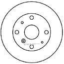 OEM BRAKE ROTOR 25507