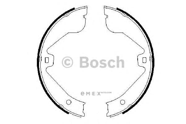 OEM Brake Shoe 0986487705