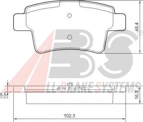 OEM Brake Pads/ABS 37597