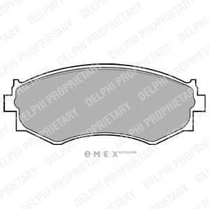 OEM BRAKE PAD AXLE SET LP645