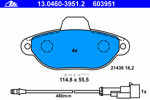 OEM 13046039512