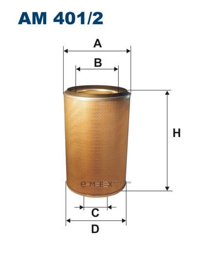 OEM AIR FILTER AM4012