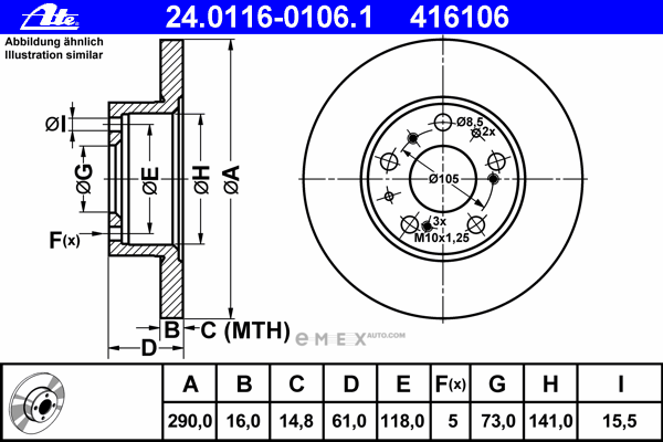 OEM 24011601061