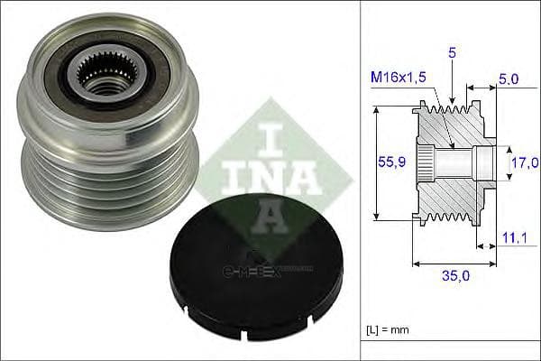 OEM PULLEY ASSY 535000510